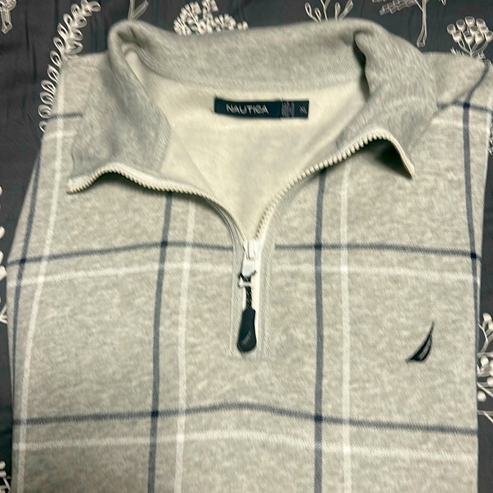 Nautica 3/4 zip size XL
